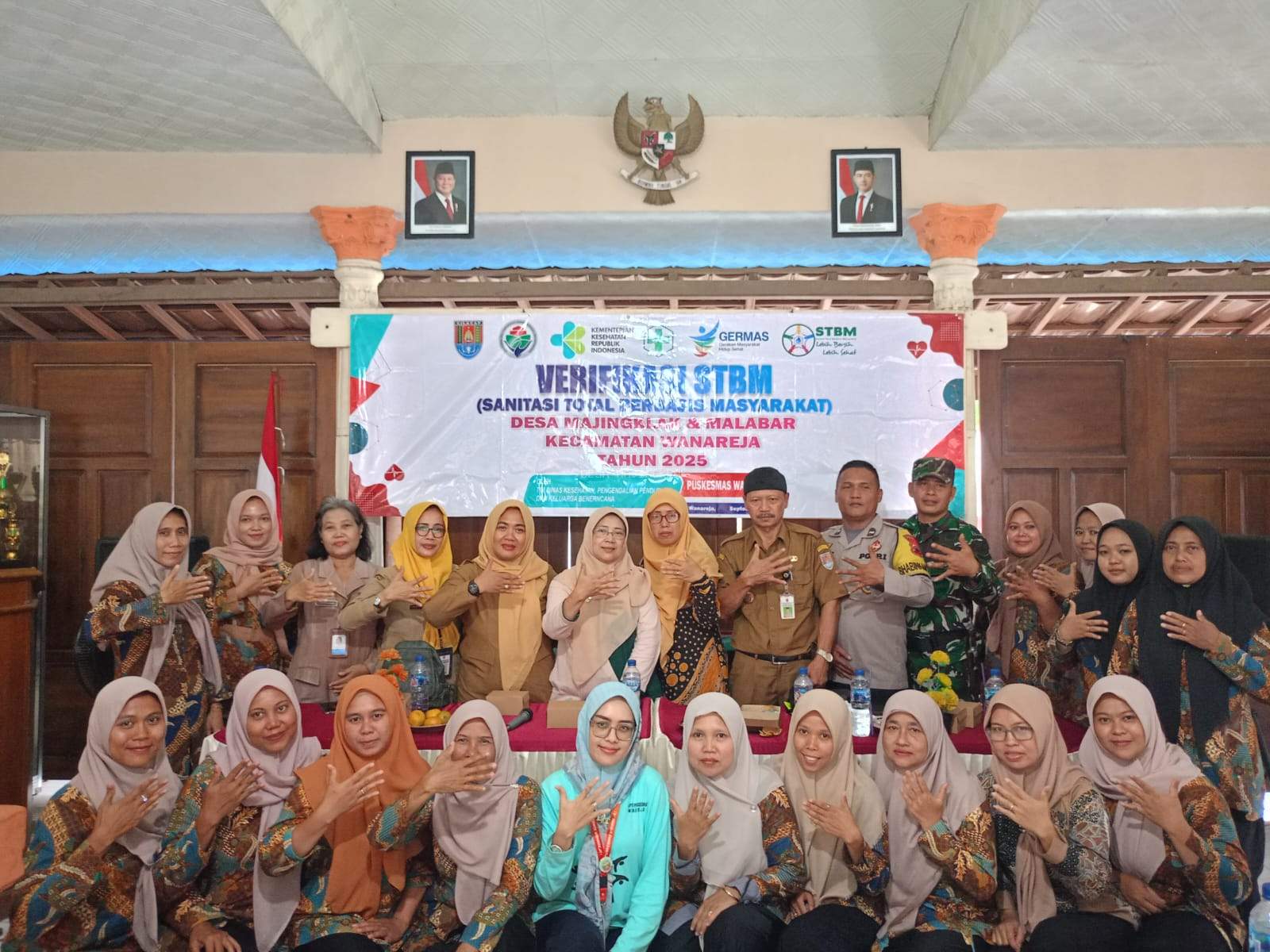 VERIFIKASI SANITASI TOTAL BERBASIS MASYARAKAT DESA MAJINGKLAK KECAMATAN WANAREJA TAHUN 2025