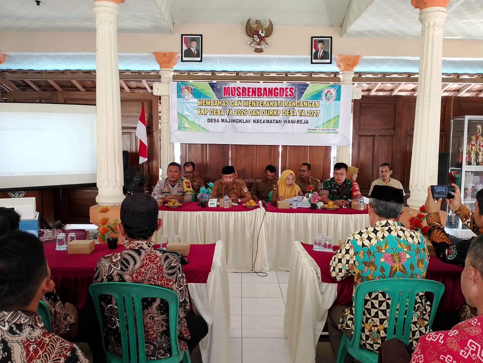 MUSRENBANGDES TAHUN 2025 DESA MAJINGKLAK KECAMATAN WANAREJA KABUPATEN CILACAP